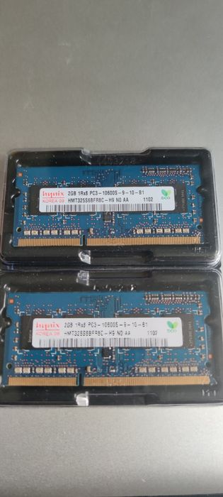DDR3 2gb 1333MHz 2шт.