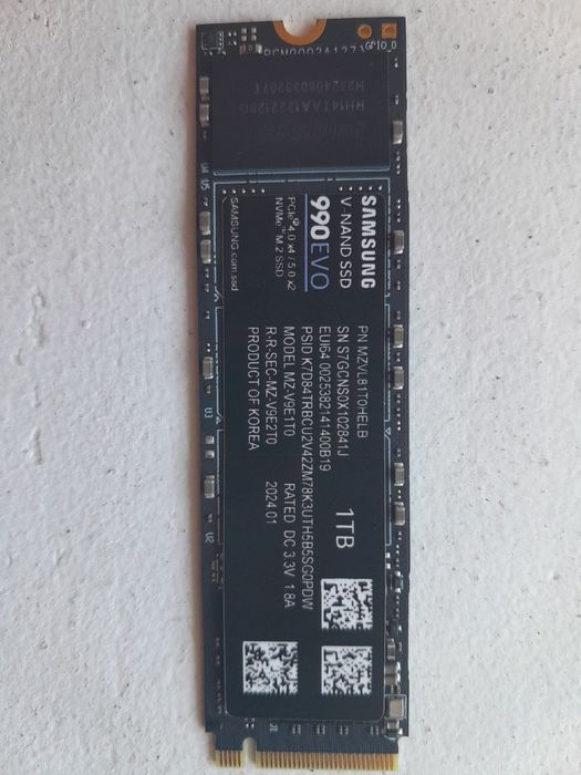 Ssd m2 1tb Samsung 990evo