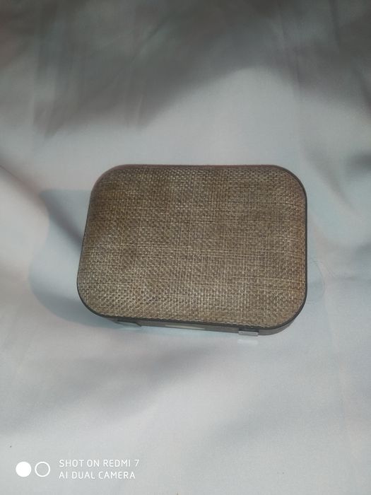 Колонка портативная Bluetooth T3 Blue с павербанком