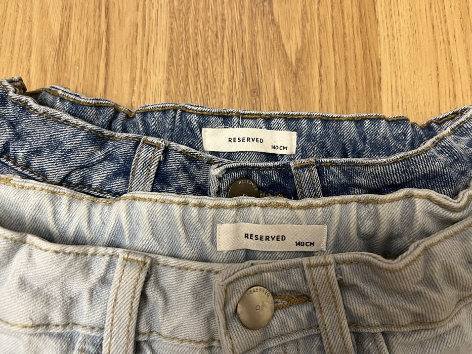 Джинсові шорти resrved zara