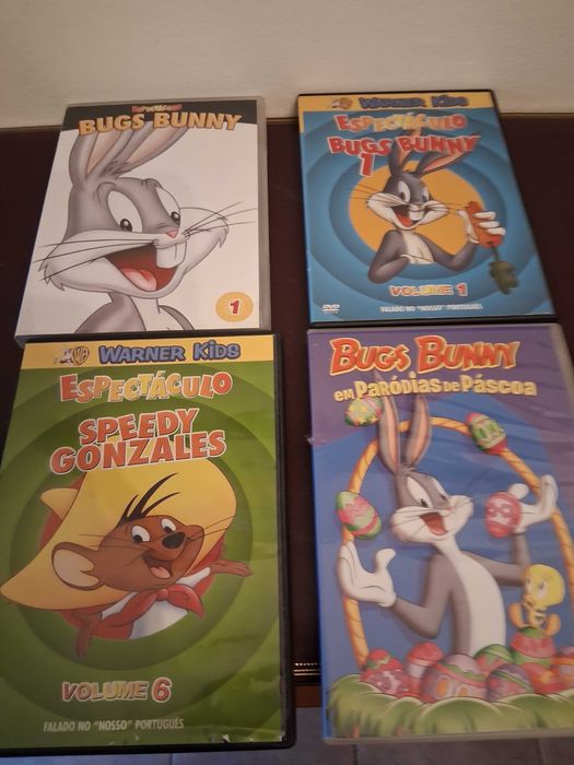 DVD's diversos de banda desenhada
