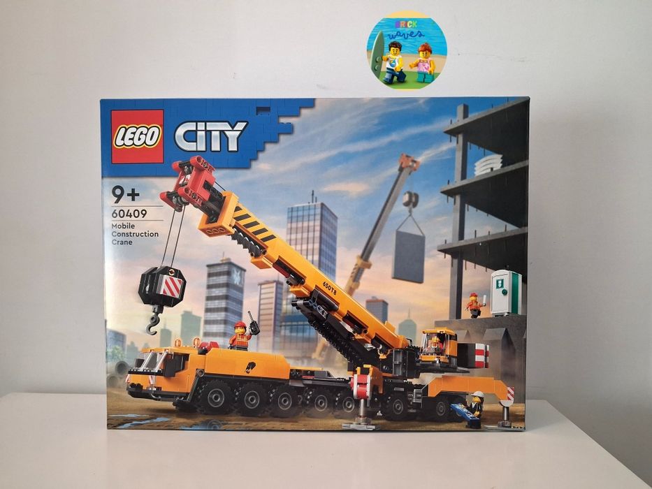 ENVIO GRATIS-LEGO 60409 Yellow Mobile Construction Crane (City)