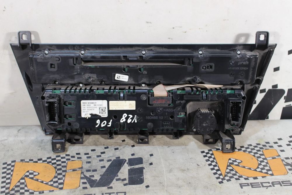 Comando chauffage / sofagem BMW 6 Gran Coupe (F06)