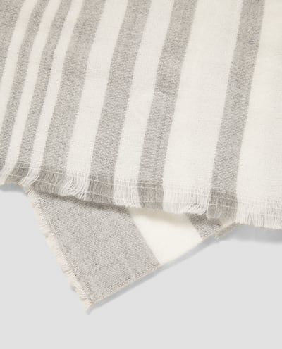 Akrylowa apaszka w paski Nowa z metką