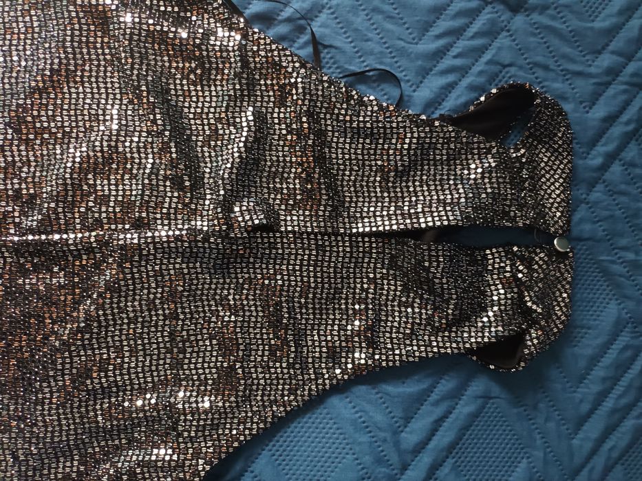 Bluzka,  krótki rekaw, na ramiączka,  impreza