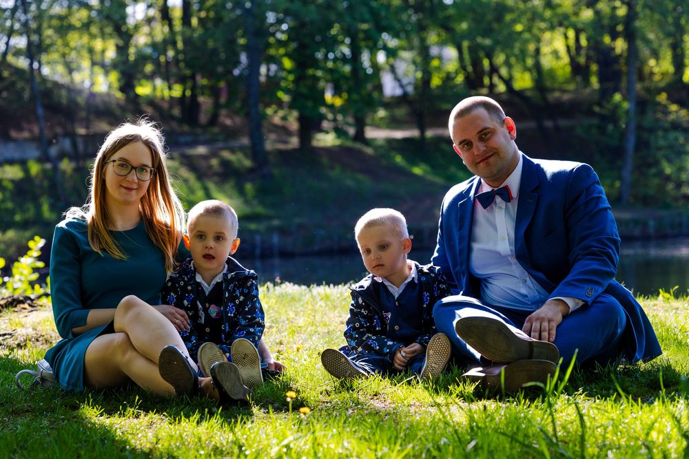 Sesja zdjęciowa. Fotograf