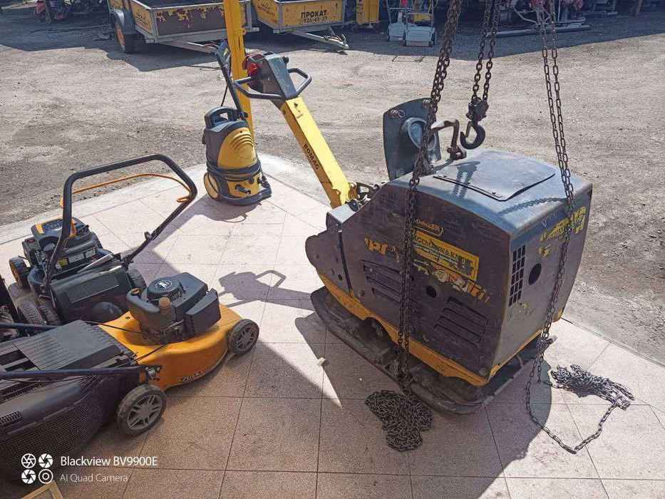 ᐉ ПРОКАТ віброплита трамбовка ОРЕНДА до 600 Кг вибронога вибролапа
