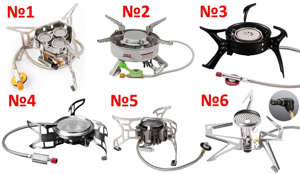 Потужний газовий пальник туристичний газовая горелка туристическая