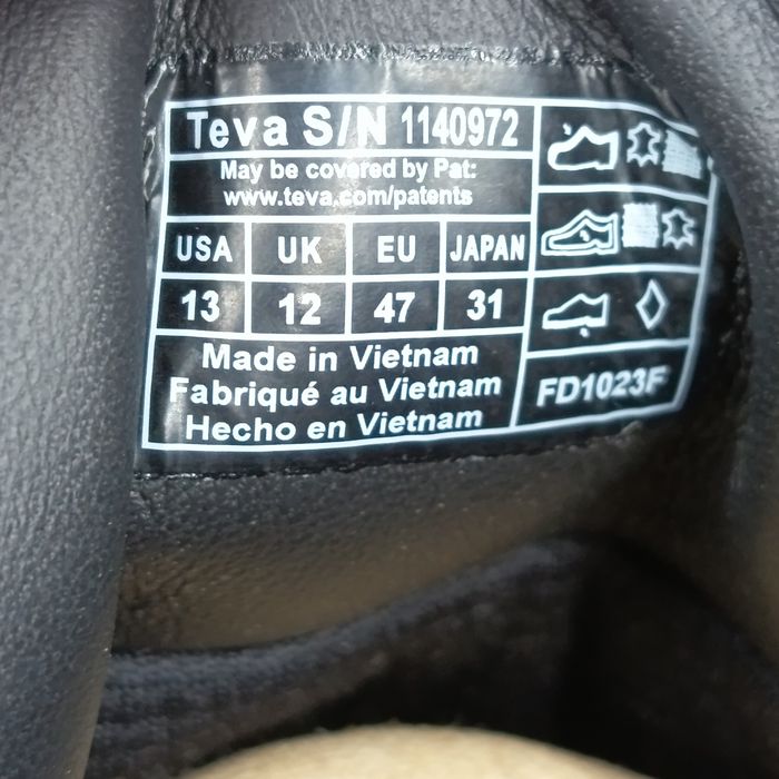 Шкіряні непромокаючі черевики Teva Tusayan Boot