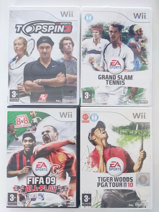 Gry Nintendo Wii Sonic,Shrek,WiiSports,NFS,JustDance