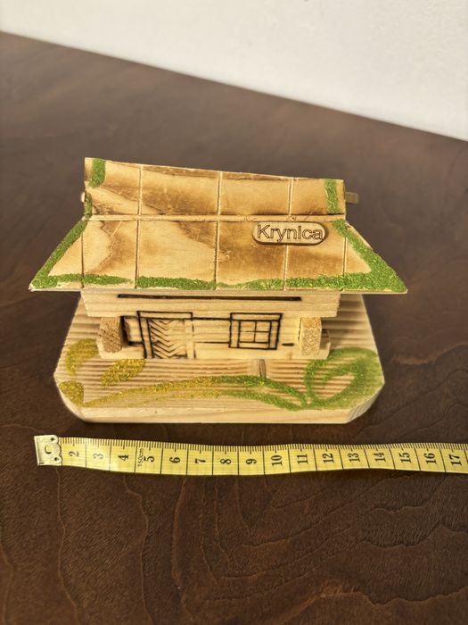 Skarbonka domek rękodzieło Krynica