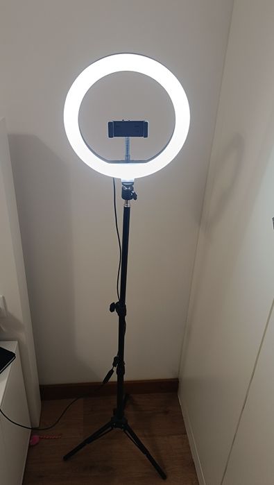Ring Light suporte telemóvel tripé