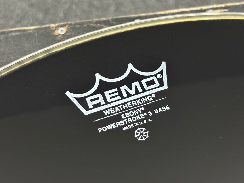 ++ REMO Powerstroke 3 Clear 22 + PS3 Ebony 22 - Naciąg PERKUSJA ++