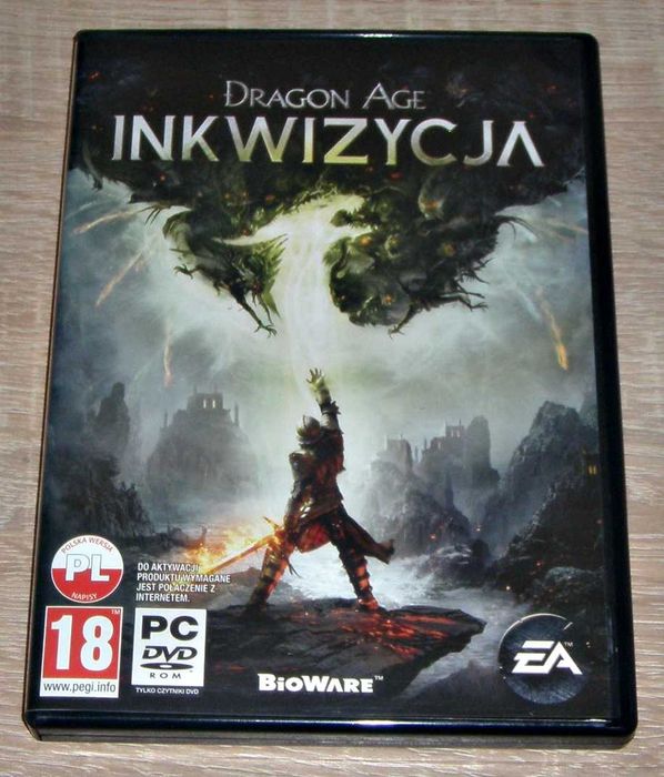 Gra PC : DRAGON AGE : Inkwizycja / polska wersja / 4 płyty