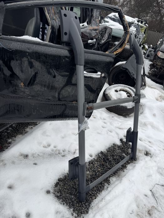 Рейлинги с перемычками на крышу Nissan Navara D40 навара д40 рейлинги