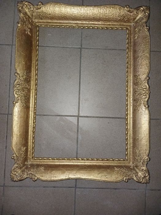 Stara drewniana rama