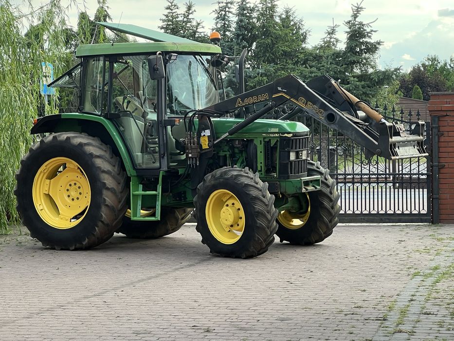 John Deere 6010 SE Świeżo Sprowadzony Super Stan 75km Tur Ładowacz Czołowy Agram Quick Q230 4x4 Tylko 4800mth Unikat Piękny Okazja Case Zobacz