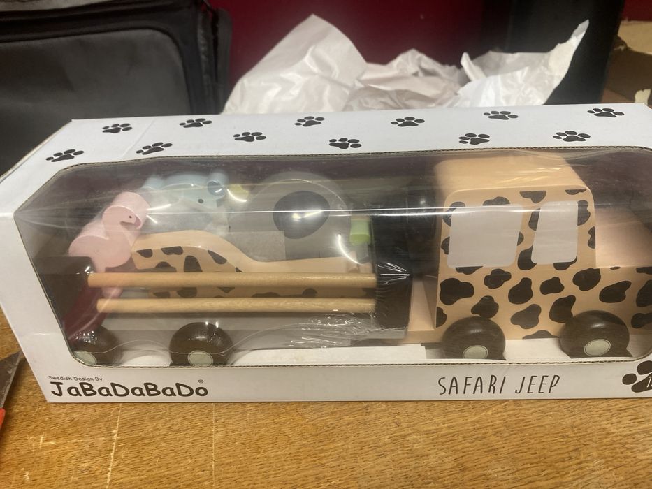 Jeep drewniany safari jabadabado