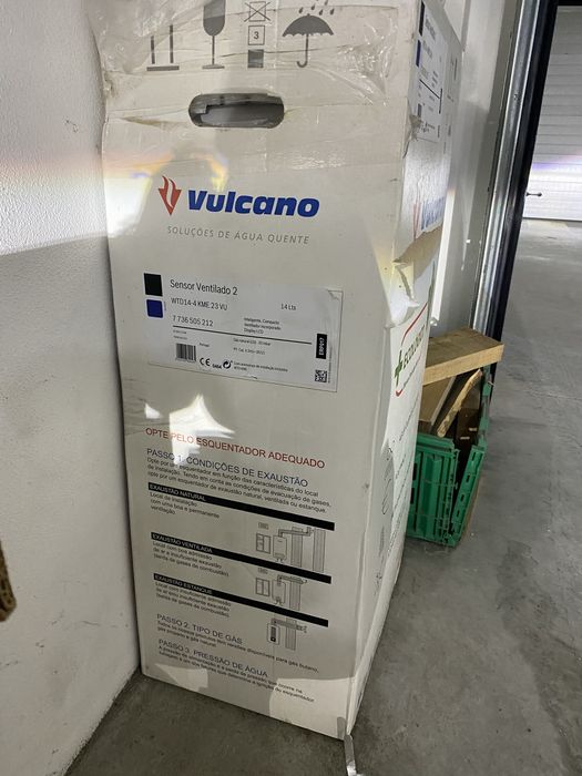 Esquentador Vulcano novo