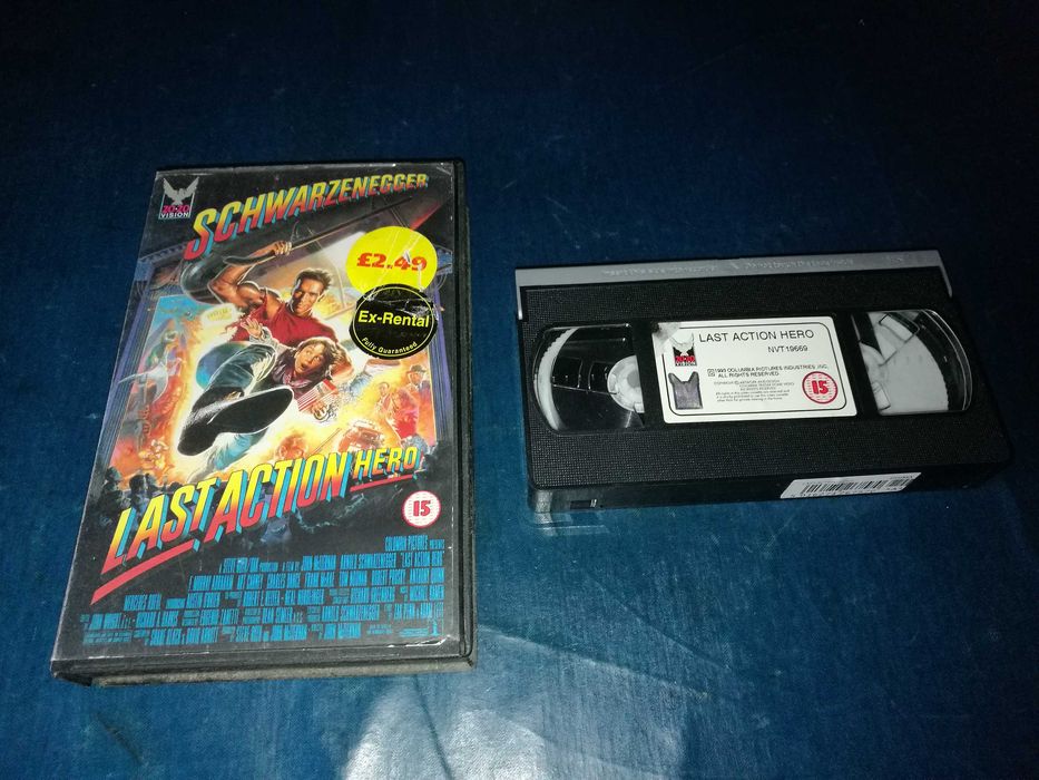 LAST ACTION HERO (Schwarzenegger) VHS