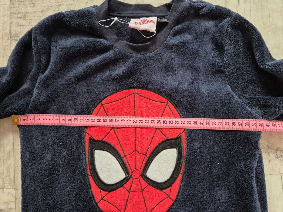 Nowa ciepła bluza chłopięca Spiderman, rozmiar 134