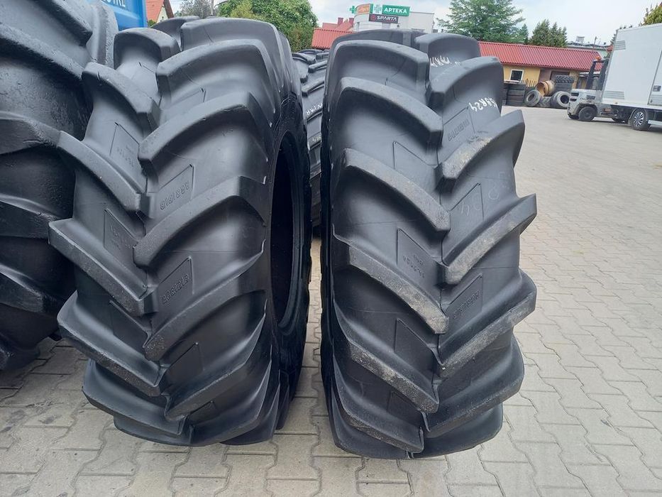 2x Opona używana przemysłowa 16.9-24 16.9R24 MICHELIN 1400zł(szt.) W5075