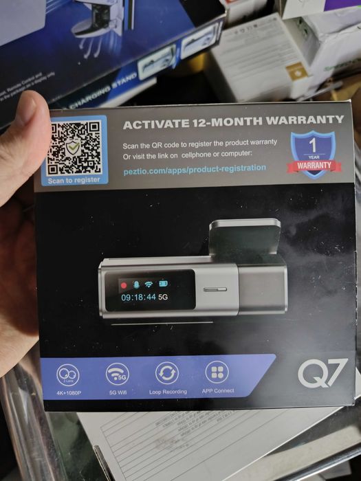 Відеореєстратор Navycrest Q7 4K 5G Wi-Fi