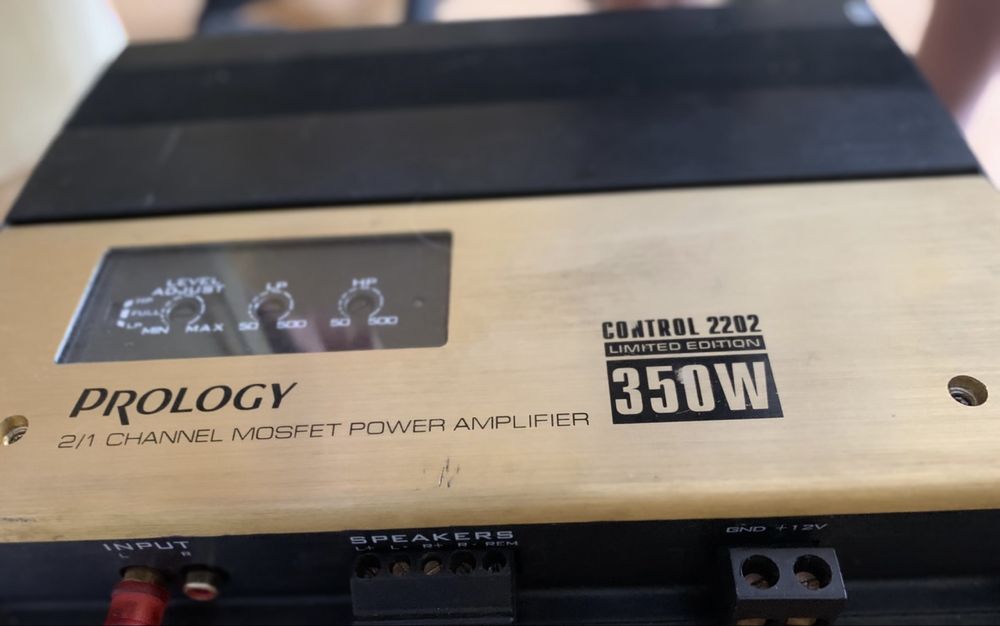 Автопідсилювач Prology Control 2202 Limited Edition 350 Вт