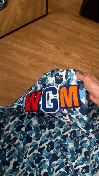 Bape shark zip-hoodie blue legit