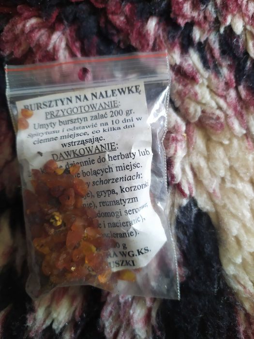 Bursztyn na nalewkę 20gram