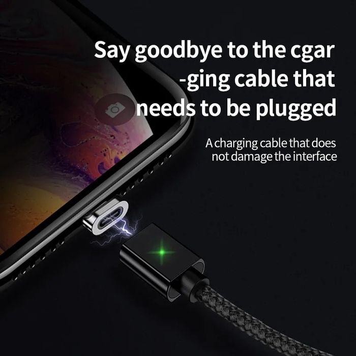 2 метра длинный магнитный кабель быстрая зарядка микро-юсб тайп-си USB