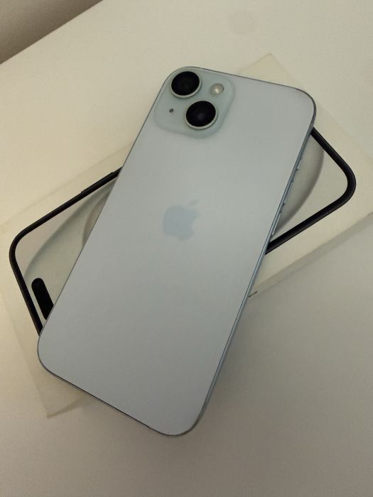 Iphone 15 niebieski 128gb kondycja 100%