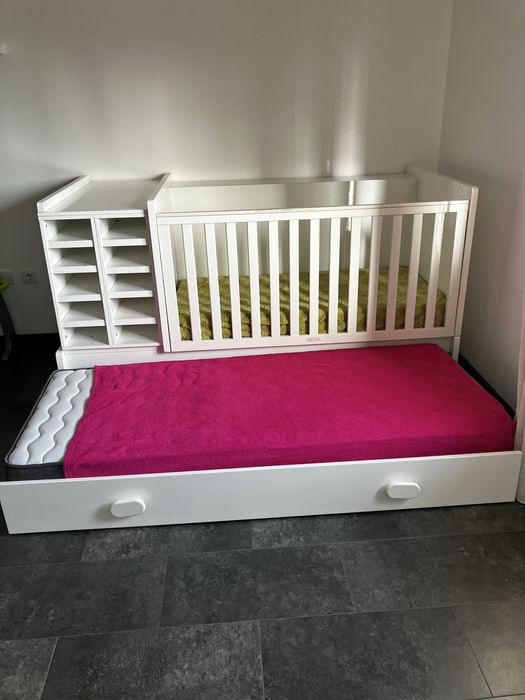 Berço  Convertivel marca Trama - Bebécar