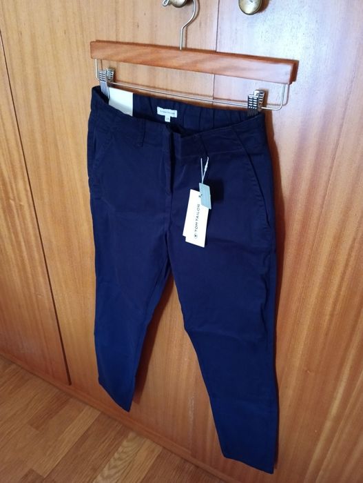 Calças Chino Tom Tailor 34 novas com etiqueta