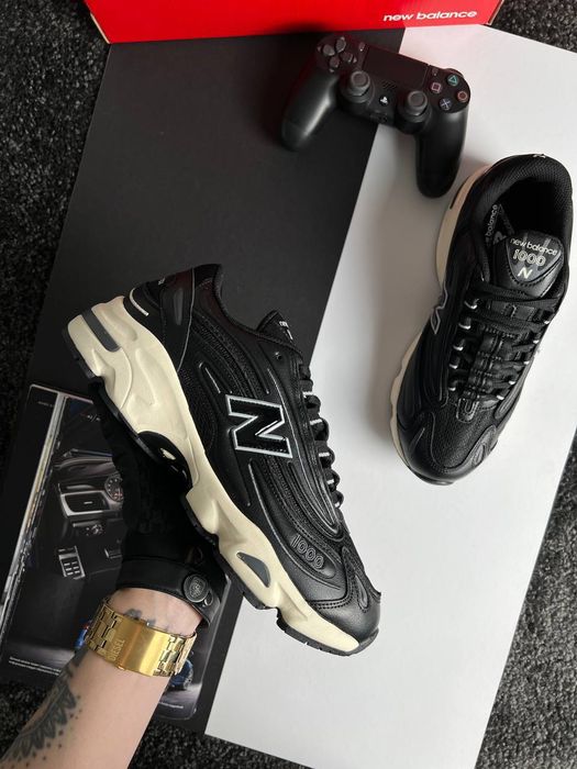 Кросівки Кроссовки New Balance 1000 Black White Чорний Чёрный Кросовки демісезон
