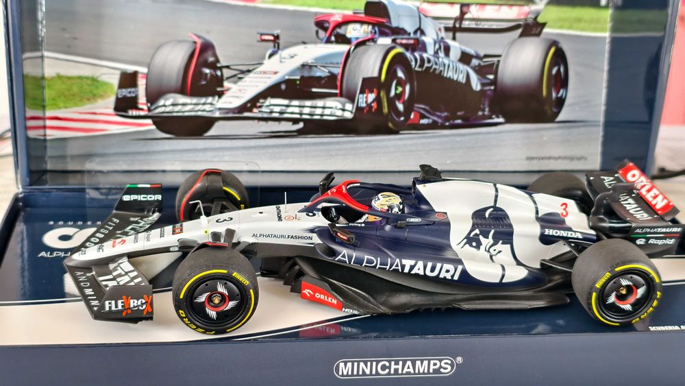 1:18 F1 Minichamps Alphatauri AT04 #3 Daniel Ricciardo GP Hungria 2023
