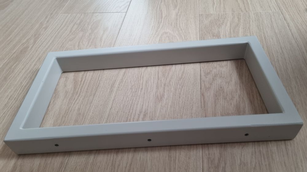 Nogi nóżki metalowe płozy 40x20 do komody szafki loft kaszmir