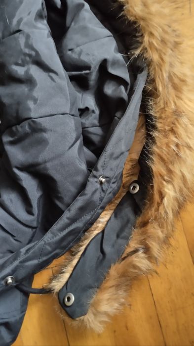 Parka, kurtka męska zimowa, nowa, czarna, rozmiar XXL