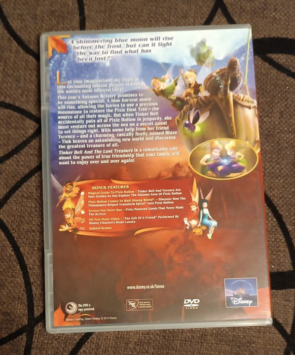 DZWONECZEK Przygody Dzwoneczka zestaw 2 płyty DVD