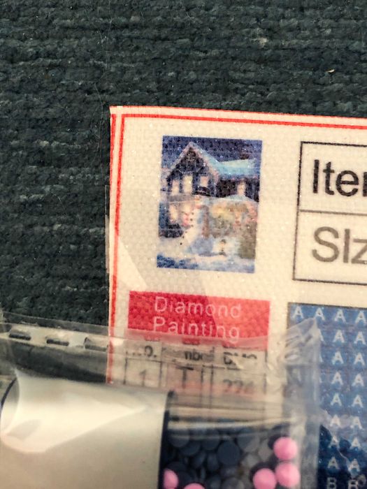 Kit diamond painting novo