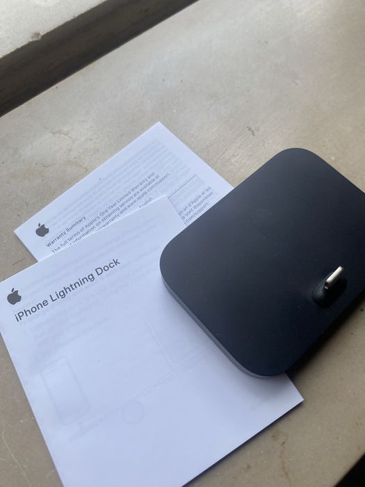 Iphone lightning dock
