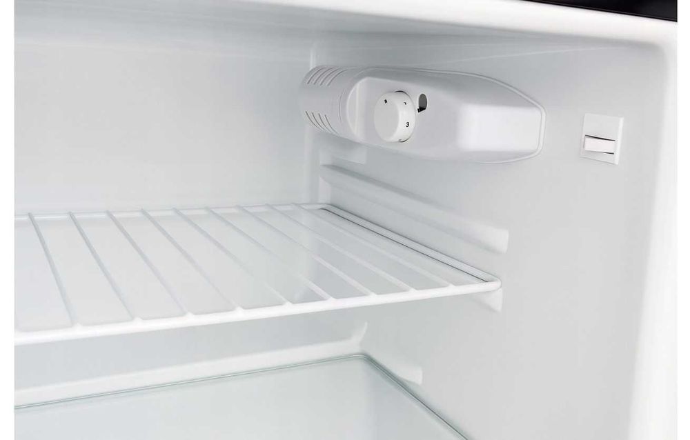 MAŁA LODÓWKA Z ZAMRAŻARKĄ biurowa hotelowa pod blatowa 85CM 89L CZARNY