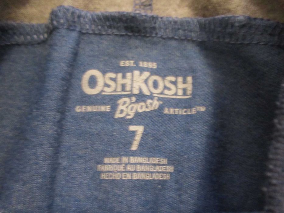 OshKosh 128 ryby bluzka Great Catch