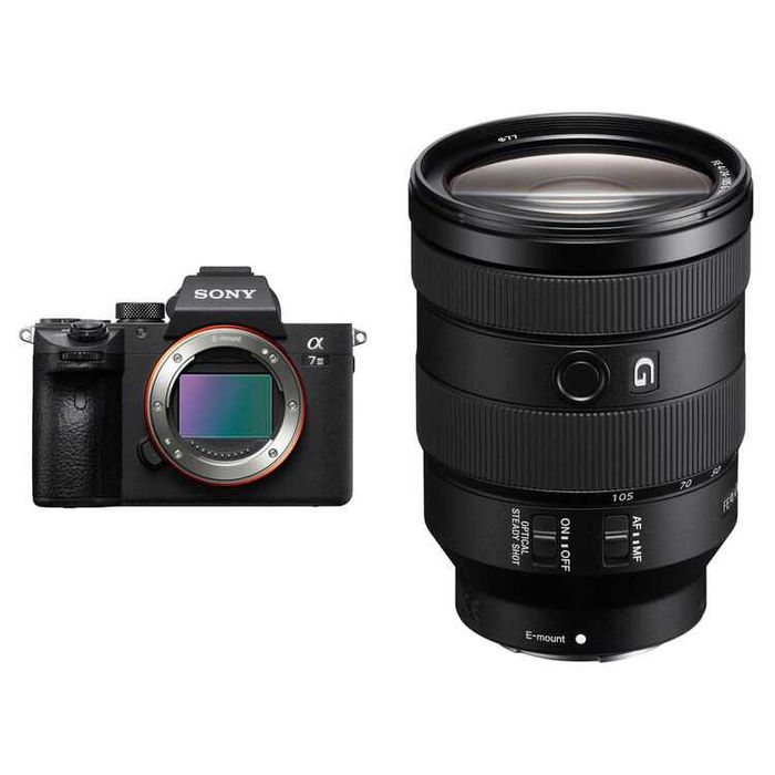 Фотоапарат Sony Alpha A7 III kit (24-105 mm) f/4 G OSS, Новий !