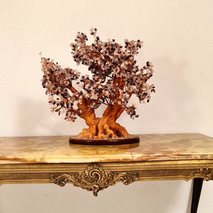 Árvore Bonsai de Cristais