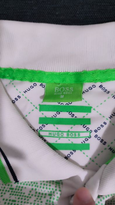 T-shirt Hugo boss branco e verde M