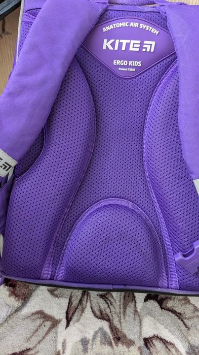 Рюкзак KITE каркасный + пенал, школьный для девочки