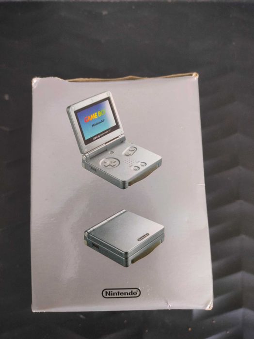 Caixa original Game Boy Advance SP