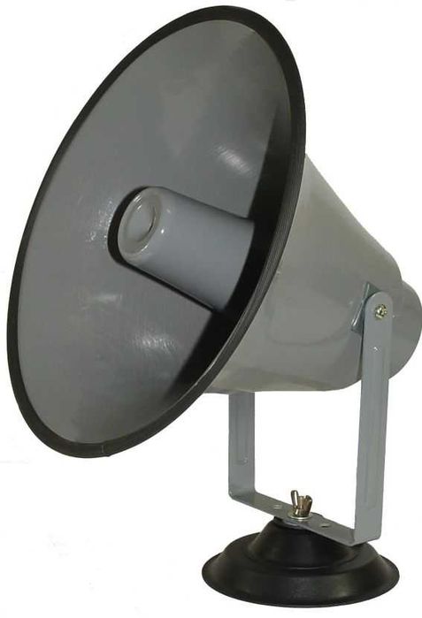 Megafon HORN  12" 30cm z magnetyczną podstawą 14,5 cm