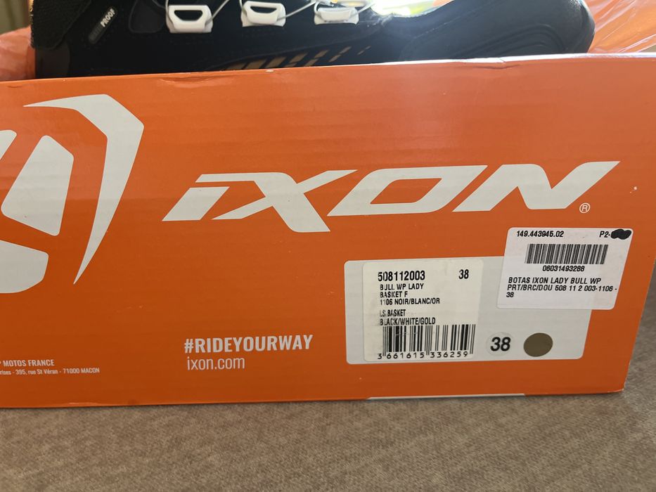 Botas senhora para mota